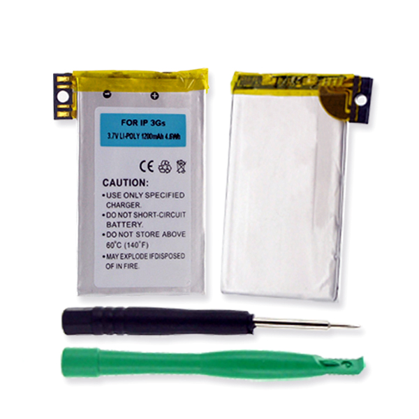 Empire BLI-1229-1.4 Apple Iphone 3GS 3.7V 1200 mAh Li-Poly Battery - 4.44 watt