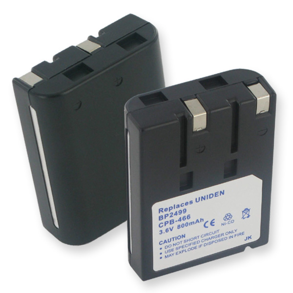 Picture of Empire CPB-466 3.6V Uniden BT990 Nickel Cadmium Battery 800 mAh - 2.88 watt