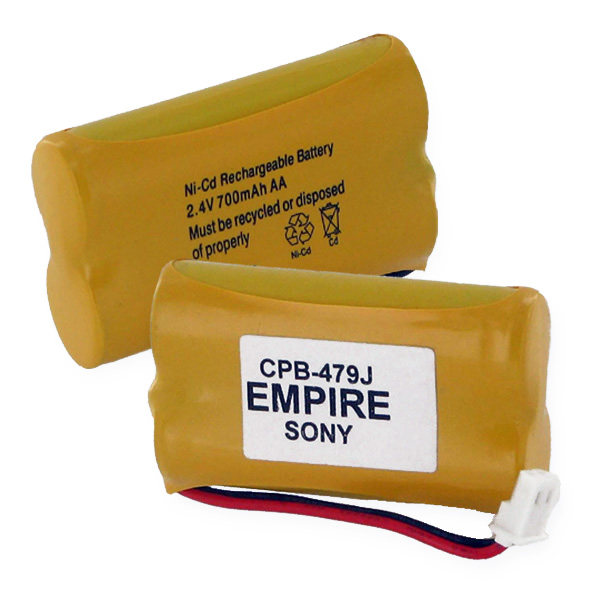 Picture of Empire CPB-479J 2.4V Sony BP-T50 Nickel Cadmium Battery 700 mAh - 1.68 watt