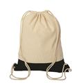 Debco E9016 Westport Cotton Drawstring Cinch - Black - 12 Pack Debco E9016 Westport Cotton Drawstring Cinch - Black - 12 Pack