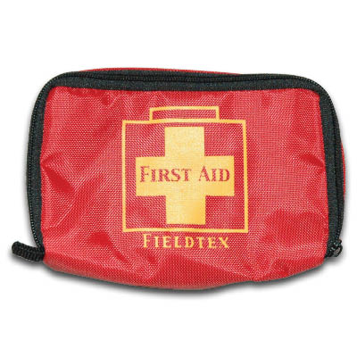 911-90701-11900 Compact First Aid Kit with Supplies, Red
