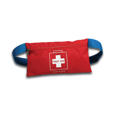 911-91301 Sports Flat Fanny Pack First Aid Kit, Red