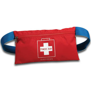 911-91301-11300 Flat Fanny Pack First Aid Kit, Red