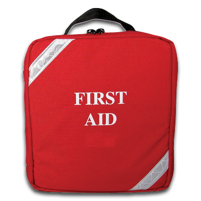 911-94811-19481 Back Pack First Aid Kit with Supplies, Red