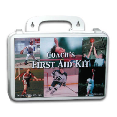 911-98000-98002S Coachs Plastic First Aid Kit with Supplies, Extra Large
