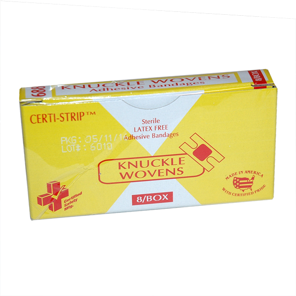 Picture of Certified Safety 922-00119 Unitized Knuckle Bandages&#44; Box of 8