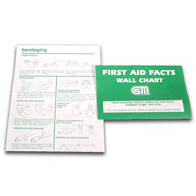 922-00166PK25 First Aid Fact Sheet, Pack of 25