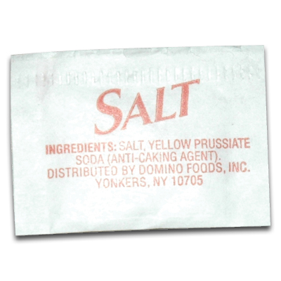 922-00208PK100 Salt Packets, Pack of 100