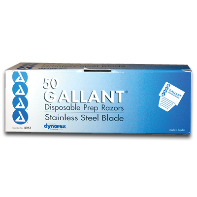 922-00392BX50  Disposable Prep Razors, Box of 50