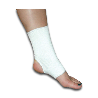 Elastic Ankle Support - Extra Large - Breathable Cotton - Mild Compression