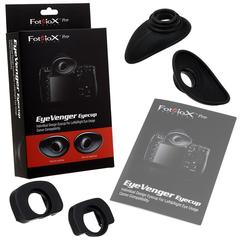 Picture of Fotodiox EyeVenger-EOS EyeVenger Eyecup Kit from Pro for Canon Professional DSLR Cameras - Individually Designed Left & Right Eyecups for Canon Pro DSLR Cameras