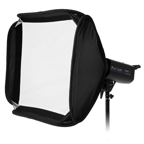Picture of Fotodiox 20 x 20 in. Pro Foldable Softbox Plus Grid with Balcar Speedring for Balcar, Alien Bees, Einstein, White Lightning, Flashpoint I & Compatible Strobes