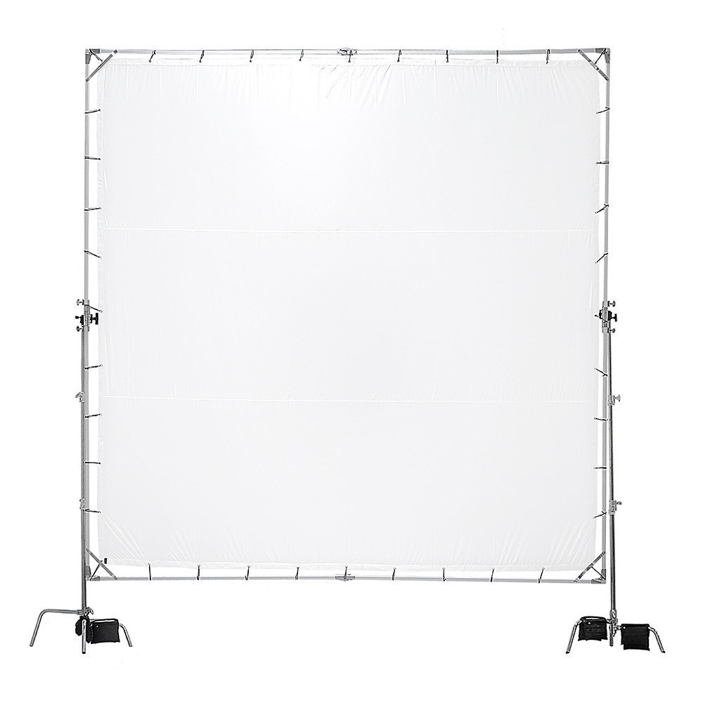 12 x 12 ft. Pro Studio Solutions Giant Sun Scrim - Collapsible Frame Diffusion Kit with Carry Bag