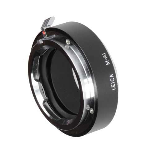 Picture of Fotodiox LM-Viso-NikF-Pro Pro Lens Mount Adapter - Leica M Visoflex SLR Lens To Nikon F Mount SLR Camera Body