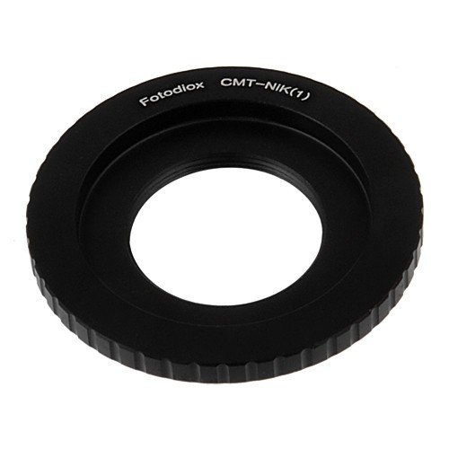 Picture of Fotodiox C-NikF Lens Mount Adapter - C-Mount CCTV - Cine Lens To Nikon F Mount SLR Camera Body