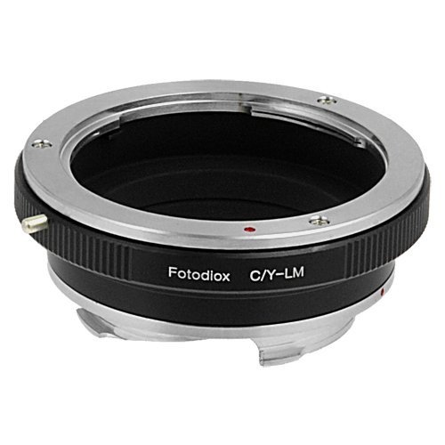 Picture of Fotodiox CY-LM Lens Mount Adapter - Contax & Yashica SLR Lens To Leica M Mount Rangefinder Camera Body