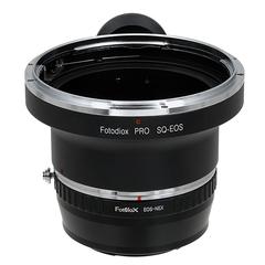 SQ-EOS-SnyE-P Pro Lens Mount Adapter - Bronica SQ Mount Lens To Sony Alpha E-Mount Mirrorless Camera Body