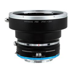 P67-EOS-SnyE-P-Shift Pro Lens Mount Shift Adapter - Pentax 6 x 7 Mount SLR Lens To Sony Alpha E-Mount Mirrorless Camera Body