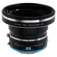 PG-EOS-SnyE-P-Shift Pro Lens Mount Shift Adapter - Bronica GS-1 Mount SLR Lens To Sony Alpha E-Mount Mirrorless Camera Body