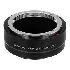 MIR-SnyE-P Pro Lens Mount Adapter - Miranda SLR Lens To Sony Alpha E-Mount Mirrorless Camera Body