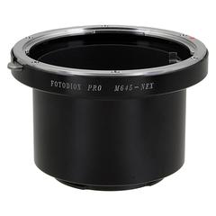 Picture of Fotodiox M645-SnyE-P Pro Lens Mount Adapter - Mamiya 645 Mount Lenses To Sony Alpha E-Mount Mirrorless Camera Body