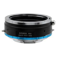 EOS-SnyE-P-Shift Pro Lens Mount Shift Adapter - Canon EOS D-SLR Lens To Sony Alpha E-Mount Mirrorless Camera Body