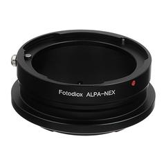 Picture of Fotodiox Alpa-SnyE-P Pro Lens Mount Adapter - Alpa 35 mm SLR Lens To Sony Alpha E-Mount Mirrorless Camera Body