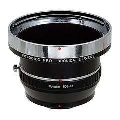 ETR-EOS-FXRF-P Pro Lens Mount Adapter - Bronica ETR Mount SLR Lenses To Fujifilm X-Series Mirrorless Camera Body