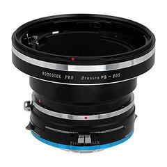 PG-EOS-FXRF-P-Shft Pro Lens Mount Shift Adapter - Bronica GS-1 Mount SLR Lenses To Fujifilm X-Series Mirrorless Camera Body