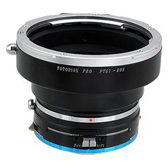 P67-EOS-FXRF-P-Shft Pro Lens Mount Shift Adapter - Pentax 6 x 7 Mount SLR Lens To Fujifilm X-Series Mirrorless Camera Body