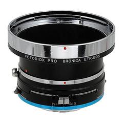 ETR-EOS--FXRF-P-Shft Pro Lens Mount Shift Adapter - Bronica ETR Mount SLR Lenses To Fujifilm X-Series Mirrorless Camera Body
