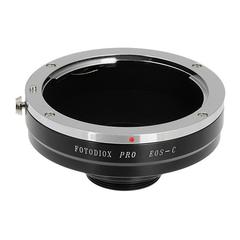 EOS-C-Pro Pro Lens Mount Adapter Canon EOS D-SLR Lens To C-Mount Cine & CCTV Camera Body