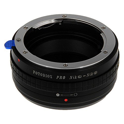 NikG-N1-P Pro Lens Mount Adapter - Nikon Nikkor G D-SLR Mount Lens To Nikon 1-Series Mirrorless Camera Body