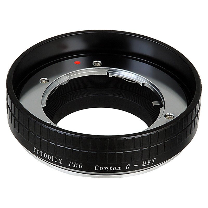 Picture of Fotodiox CntxG-MFT-P Pro Lens Mount Adapter - Contax G SLR Lens To Micro Four Thirds Mount Mirrorless Camera Body with Built in Focus Control Dial