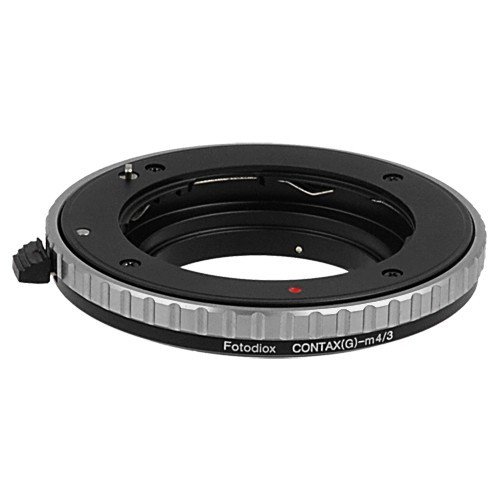 Picture of Fotodiox CntxG-MFT Lens Mount Adapter - Contax G SLR Lens To Micro Four Thirds Mount Mirrorless Camera Body with Built in Focus Control Dial
