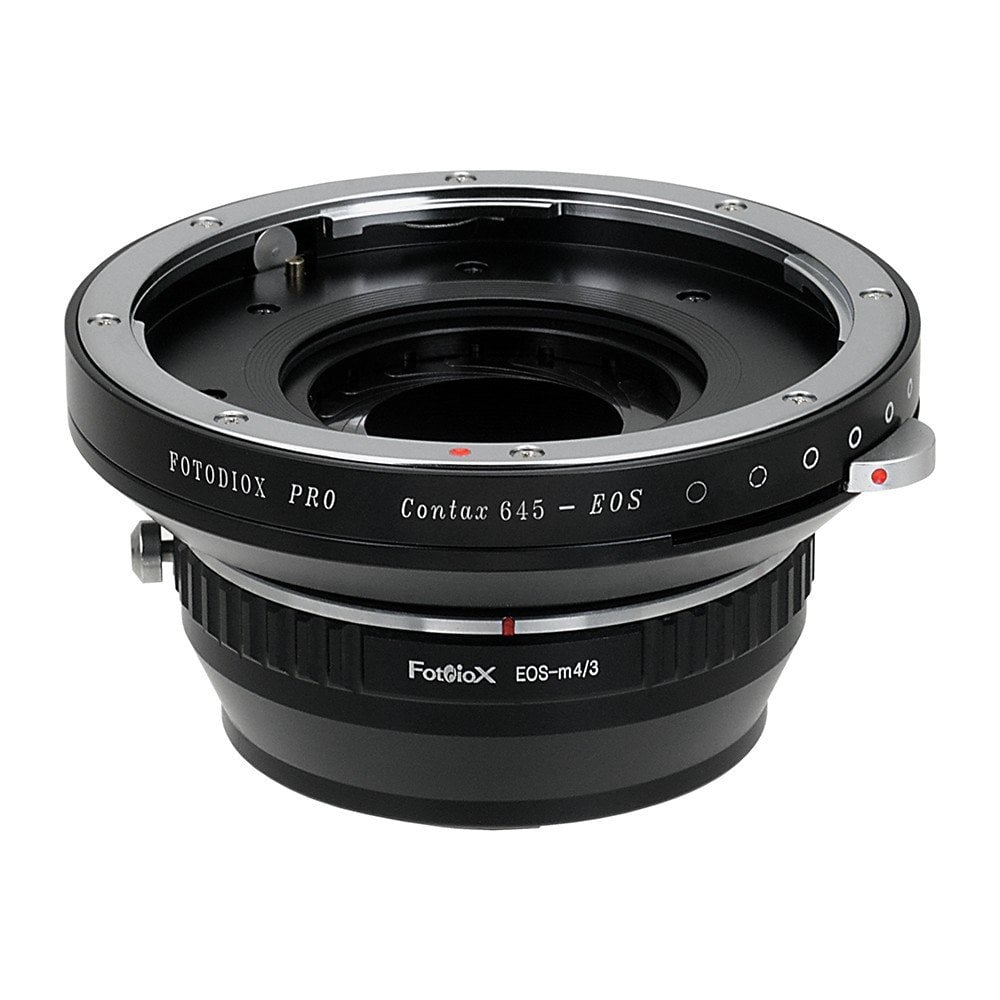 Picture of Fotodiox C645-EOS-MFT Lens Mount Adapter - Contax 645 Mount Lenses To Micro Four Thirds Mount Mirrorless Camera Body with Built in Aperture Iris
