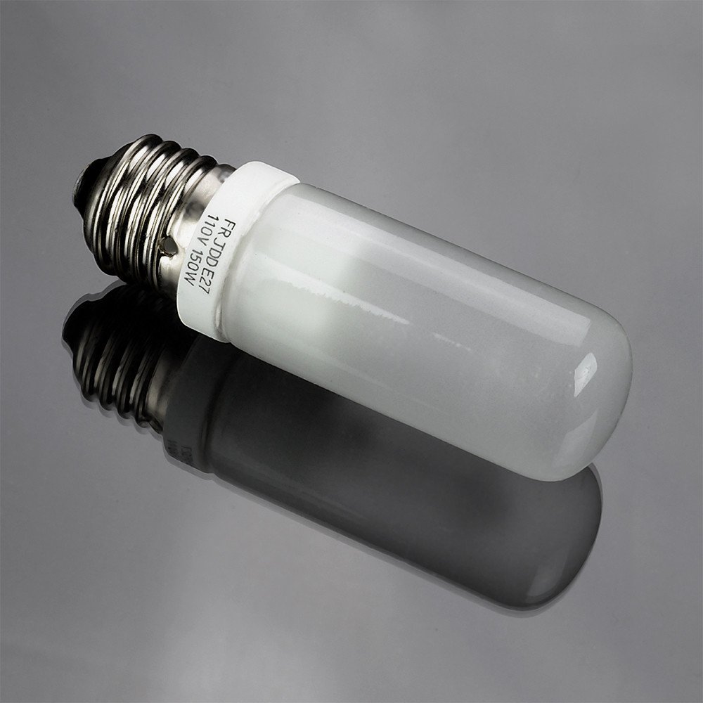 Picture of Fotodiox BULB-150W JDD Type 150 watt 120V E26 Frosted Halogen Light Replacement Modeling Bulb