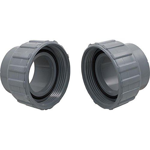 2 in. Single PVC & Nut Connector Kit - Set of 2