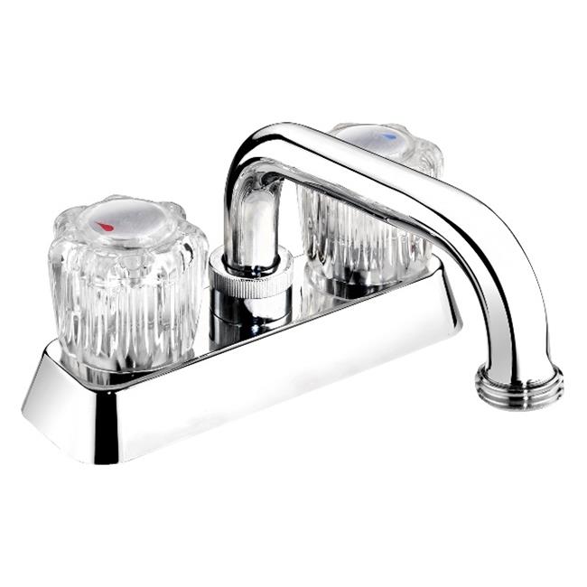 Belanger Eba40wcp Laundry Tub Faucet With 2 Handles Polished