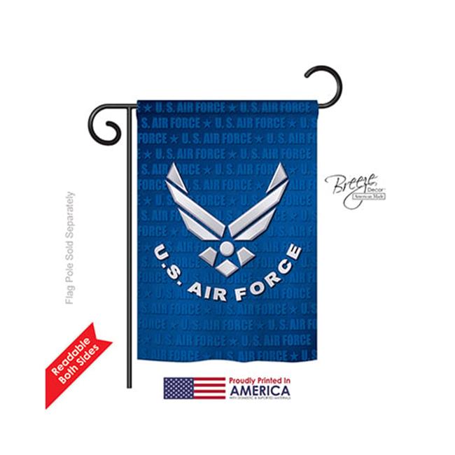 Breeze Decor 58053 Military US Air Force 2-Sided Impression Garden Flag - 13 ...