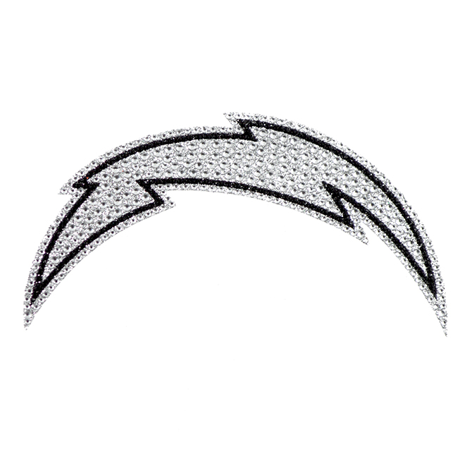 6 x 6 in. San Diego Chargers Bling Emblem