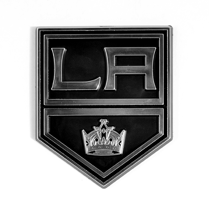 3.5 x 3.5 in. Los Angeles Kings Chrome Emblem