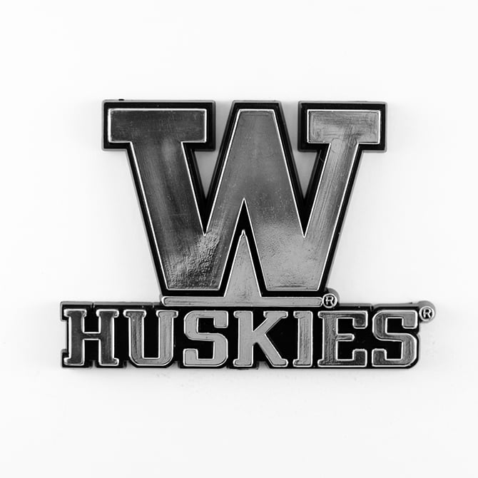 Pro Mark U077 3.5 x 3.5 in. Washington Chrome Emblem