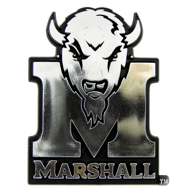 Pro Mark U093 3.5 x 3.5 in. Marshall Chrome Emblem