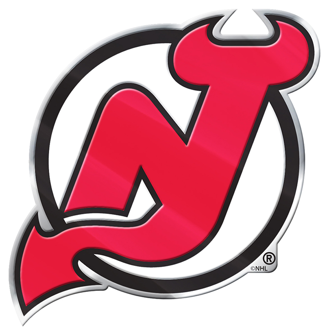Pro Mark CE3NH17 4 x 3 in. New Jersey Devils Color Emblem 3