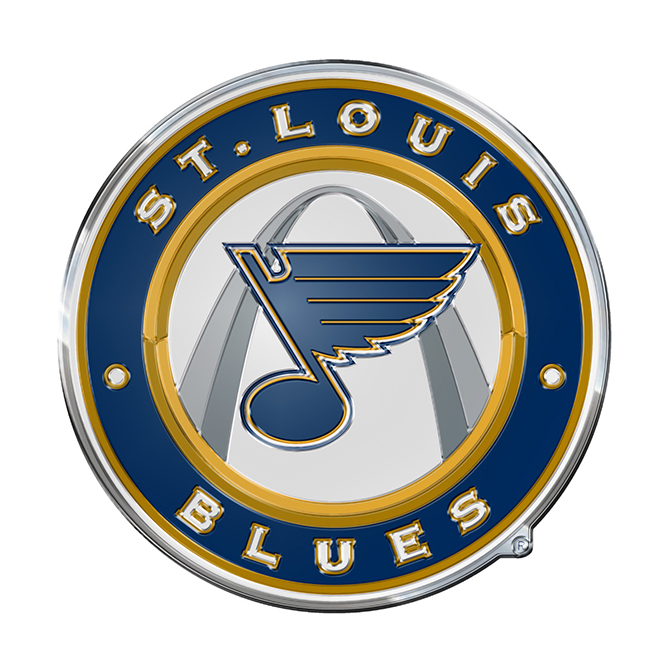 Picture of Pro Mark CE3NH25 4 x 3 in. St. Louis Blues Color Emblem 3