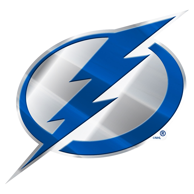 4 x 3 in. Tampa Bay Lightning Color Emblem 3