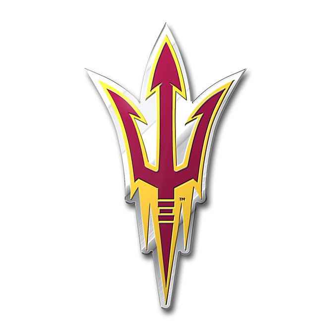 4 x 3 in. Arizona State Color Emblem 3