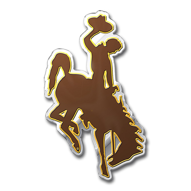 4 x 3 in. Wyoming Color Emblem 3