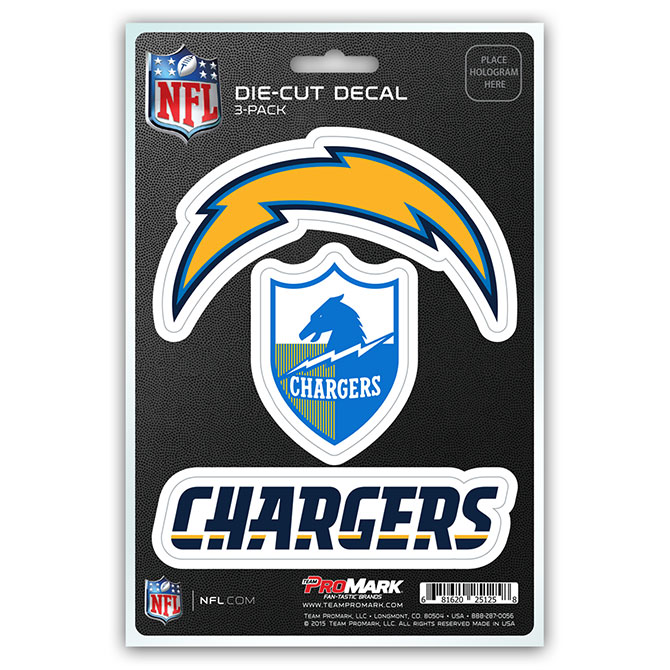 Pro Mark  San Diego Chargers Decal